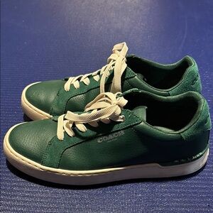 Coach Green leather Sneakers